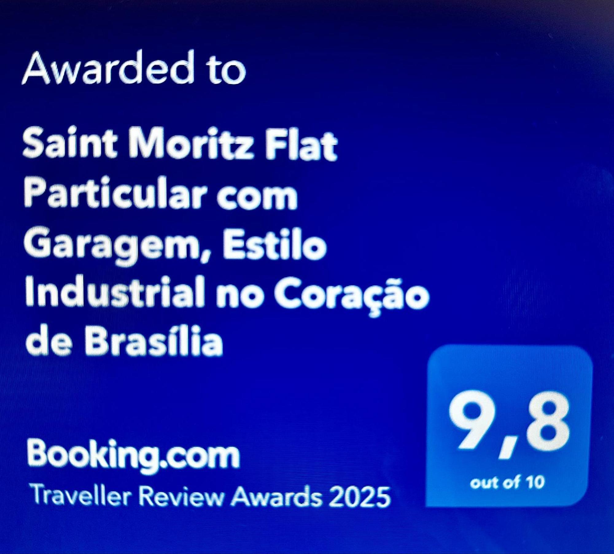 Ed Saint Moritz, Flat Com Garagem 01, Shn No Coracao De Brasilia Apartment Екстериор снимка