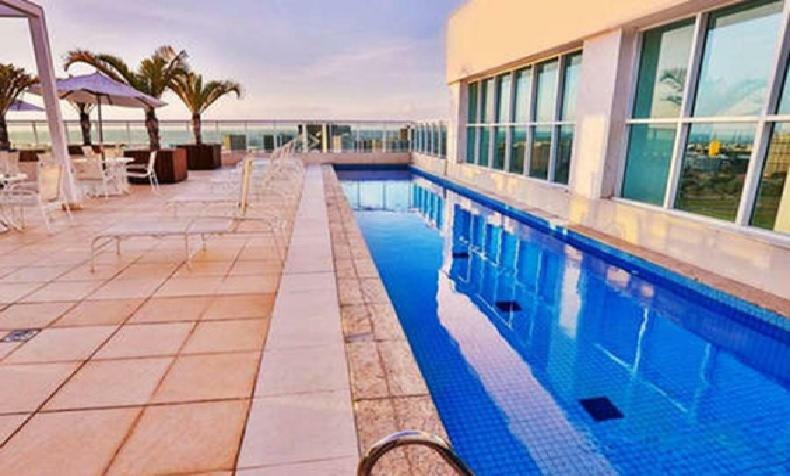 Ed Saint Moritz, Flat Com Garagem 01, Shn No Coracao De Brasilia Apartment Екстериор снимка