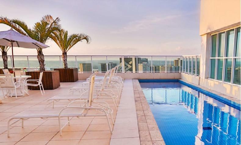 Ed Saint Moritz, Flat Com Garagem 01, Shn No Coracao De Brasilia Apartment Екстериор снимка